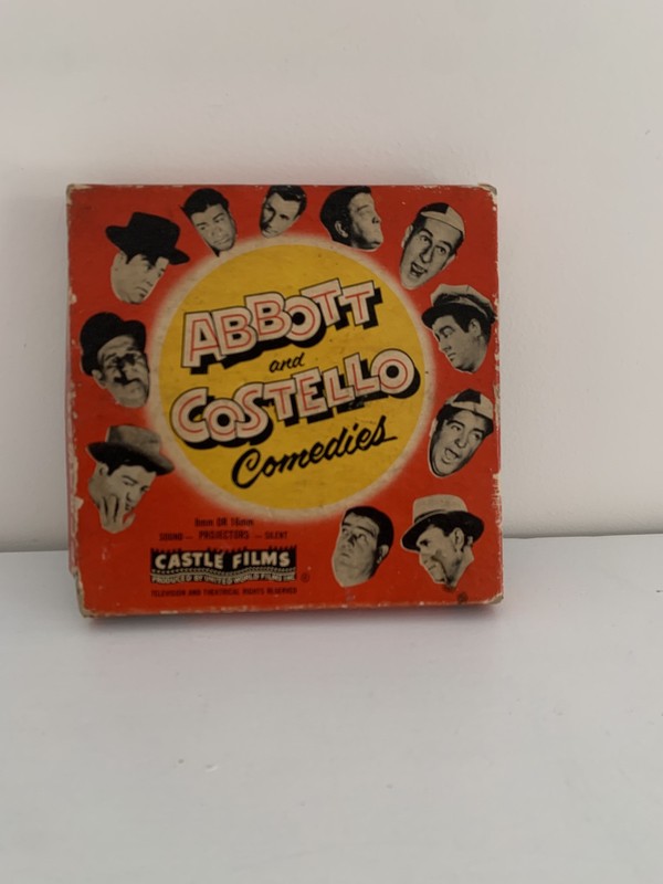 Abbott And Costello NO INDIANS PLEASE 8mm 16mm Sil. Complete Edition Castle Film