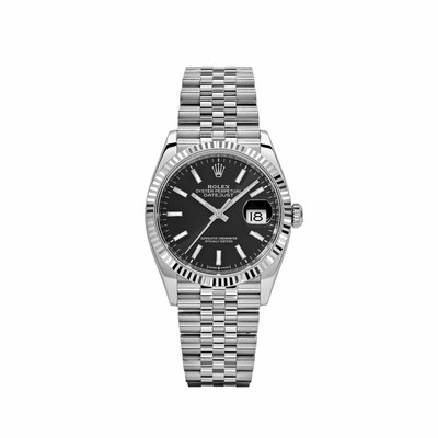 Rolex Datejust 126234 White Gold Stainless Steel Black Dial Jubilee (2024)