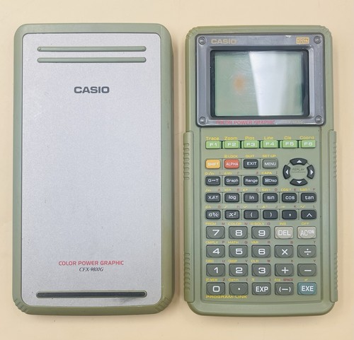 Casio CFX-9800G Color Power Graphing Calculator w/Cover Tested