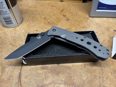 Benchmade 760BK LFTI (TITANIUM/CPM-M4)  Prototype, new Super Rare