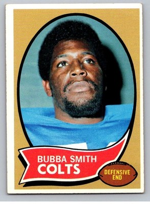 1970 Topps Football Cards #114 Bubba Smith RC Baltimore Colts *WSC*