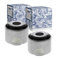 2X VAICO QUERLENKERLAGER BUCHSEN HINTEN passend für LAND ROVER FREELANDER RANGE