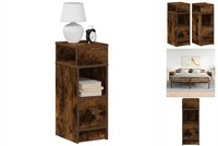 Nachttische2Er Set Mit Schublade RäUchereiche 25X31X66 Cm