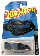 Hot Wheels McLaren Solus GT 70/250 HW Modified 6/10 HTB68 Blue Gray Spoke 2024