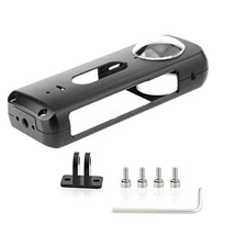 Aluminum Anti-Drop Protective Metal Cage Case With Lens For Insta360 X3 Camera