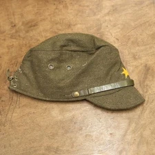 Former Japanese army Original officer Cap WW2 IJA IJN Military vintage navy