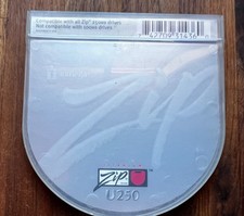 Lot of 3 Vintage Iomega Zip 250MB Disks Titanium U250 Grey PC Formatted