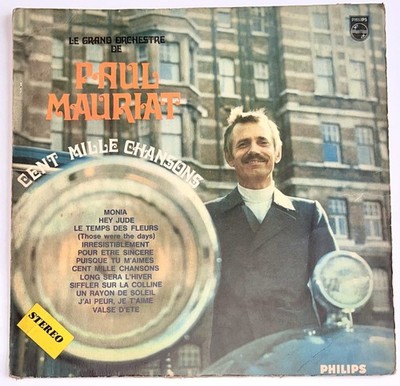 La Gran Orquesta De Paul Mauriat    Cent Mille Chansons Colombia 1968