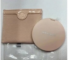 Giorgio Armani Pink Card Holder and Compact NEW