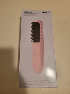 JOVS Negative Ion Hair Straightener Comb Anti-Scald Cordless Straightening Brush