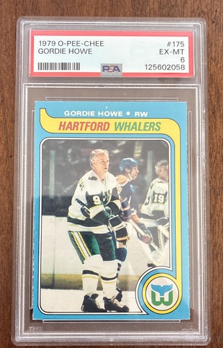 Gordie Howe #175 1979 O-Pee-Chee card