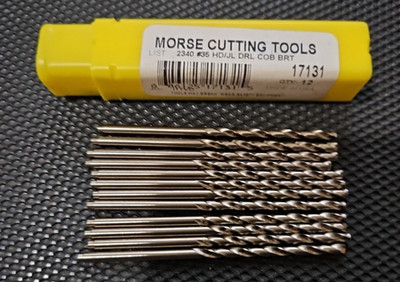 Morse Cutting Tools Jobber Drill, #35  17131 Pack of 12 NEW (bnL-1)