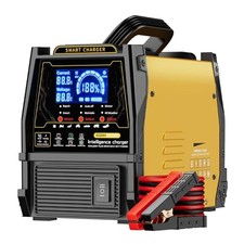 12V 24V Car Battery Charger Heavy Duty, 0-15A Automatic Battery Maintainer,