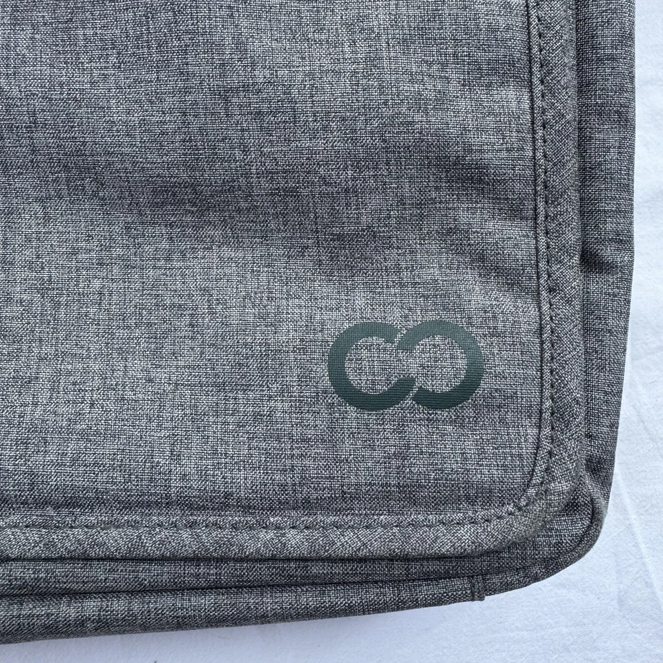 Чехол Crown Campus Messenger компьютер ноутбука сумка 12 X 16 серый черный - Изображение 4 из 4