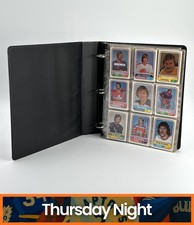 1975-76 O-PEE-CHEE WHA HOCKEY COMPLETE SET WITH BINDER HIGH GRADE