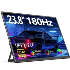 UPERFECT Portable Monitor 23.8" 180HZ 2.5K Gaming Monitor 400 Nits For Switch PS
