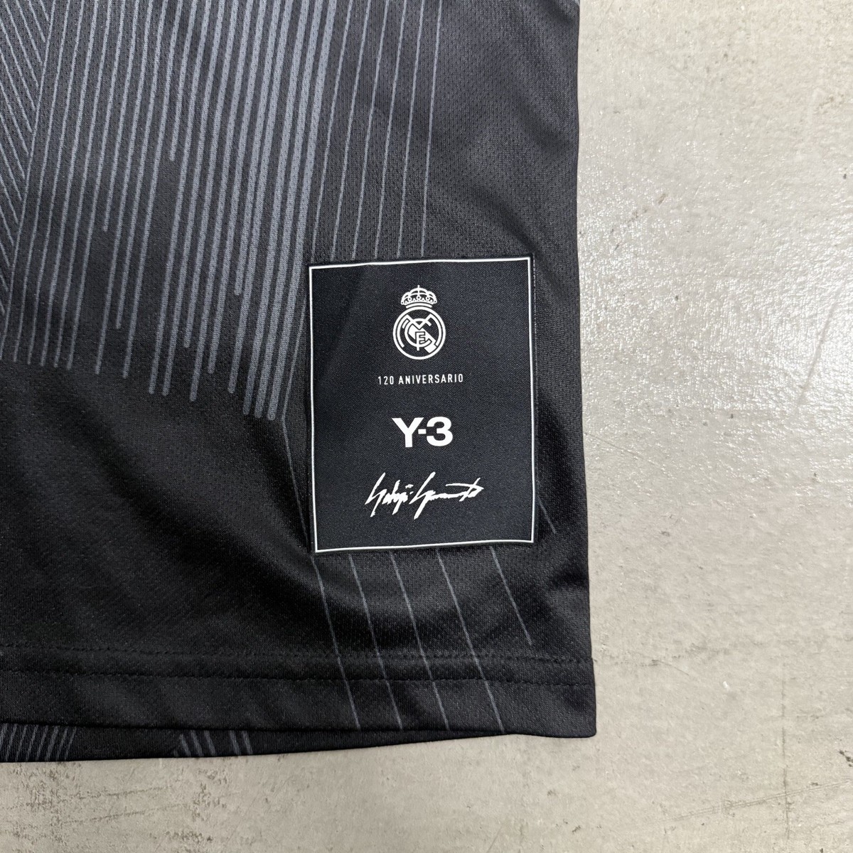 Real Madrid 120th Anniversary 2021-2022 Y-3 Adidas Authentic Black