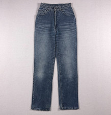 VTG Levis Jeans Size 26x32 Leather Tab Patch Talon 42 Zipper Made in USA