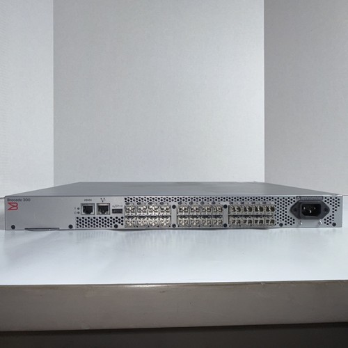 Brocade 300 24 Port 8G SAN Storage Network Switch - Picture 1 of 1