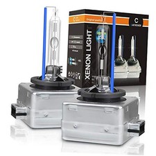 D1S/D1C 35W Xenon Headlight Replacement Bulb with Metal 8000K D1S/D1C/D1R