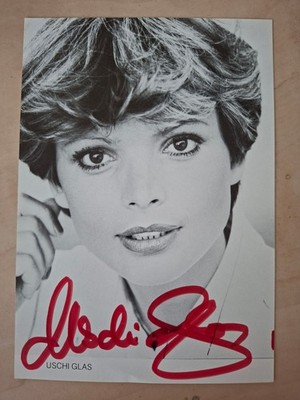 Autogramm AK Autogrammkarte Uschi Glas  - original signiert