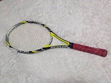 DUNLOP Hard Tennis Racket Yellow/Black 5hundred With Bag