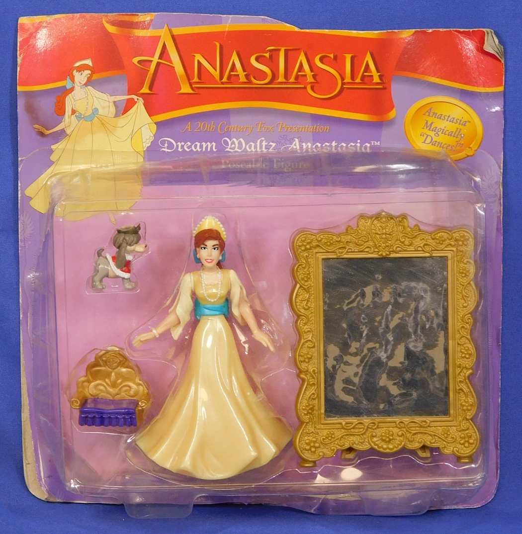 1997 DISNEY DREAM WALTZ ANASTASIA FIGURE GALOOB SEALED IN ROUGH