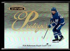 2020-21 Upper Deck Stature Proteges Nick Robertson Toronto Maple Leafs #P-40