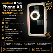 Genuine OEM Apple iPhone XR LCD Screen Display Assembly LL661-11232 Open Box