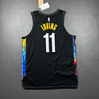 BKLYN NETS Kyrie Irving ユニフォーム 40 100% Authentic Kyrie Irving Nike Brooklyn Nets City Edition Jersey