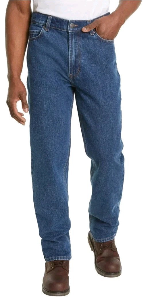 's Relaxed Fit Cotton Jeans Non Stretch.