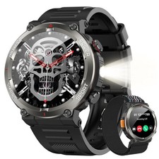 Military Tactical Smart Watch Men Sport Heart Rate Fitness Tracker Wristwatch US