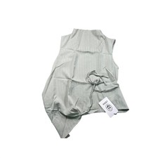 Cider NWT Sage Green Wrap Tie Sleeveless Asymmetrical Top Size Small