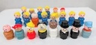 Fisher Price Little People vintage lot of 22 mom boy baby dog cowboy more