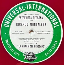 Universal-International Presents A Personal Interview W/ Ricardo Montalbán 1951