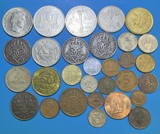 World Coin Lot (30 Coins) – 1910s–1970s | Sweden, Malta, Portugal, Korea (Lot 2)