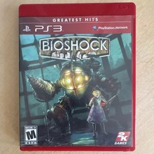 BioShock Sony PlayStation 3 PS3 Greatest Hits Red Case 2K Games 2008