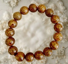 Wooden Buddhist Prayer Beads Mala Bracelet
