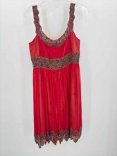 Pre-Owned Adrianna Papell Red Size 6 Short Sleeveless Dress