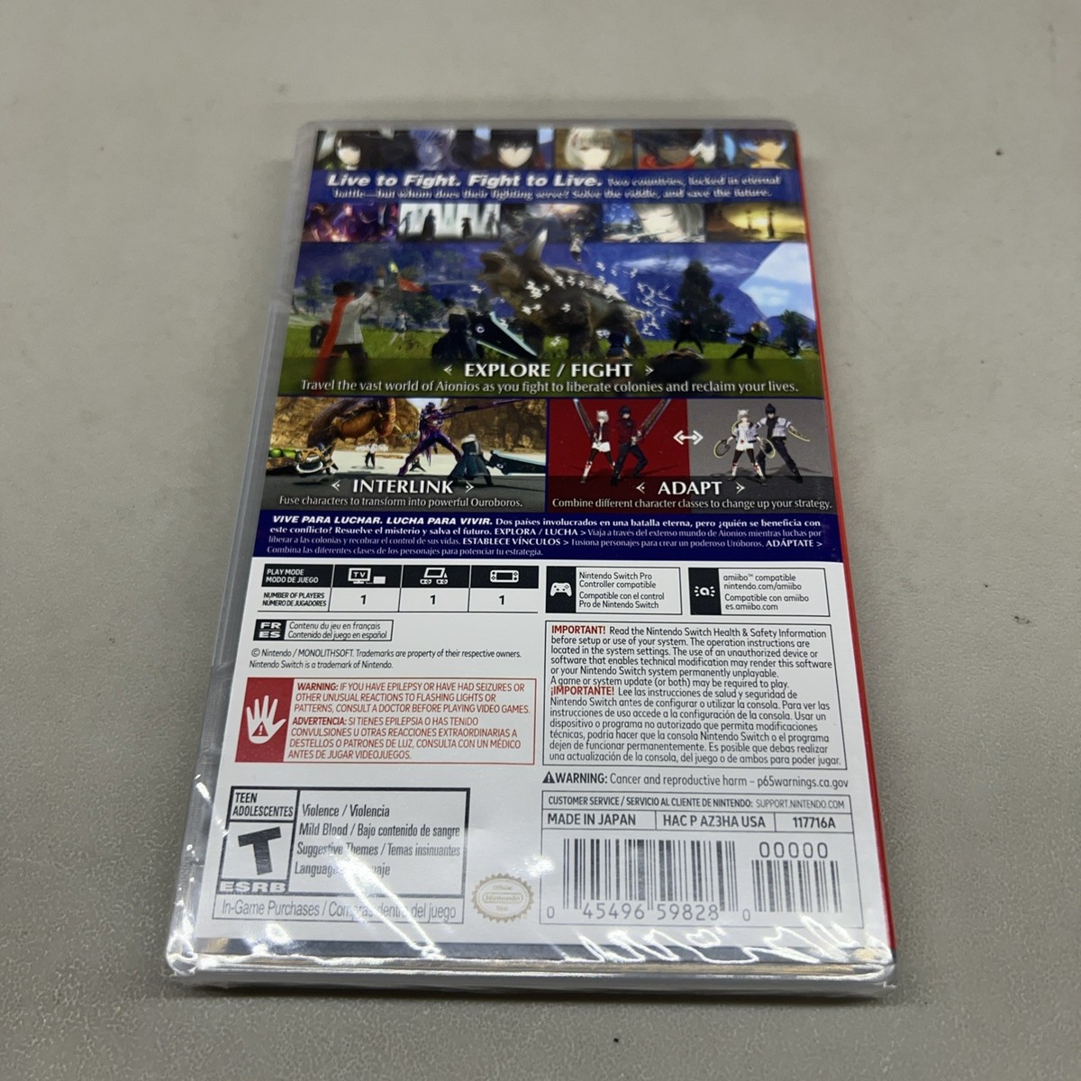 Xenoblade Chronicles 3 - Nintendo Switch Brand New Sealed Game | eBay