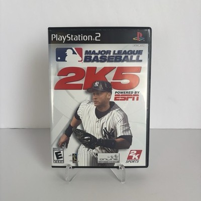 Major League Baseball 2K5 (Sony PlayStation 2, 2005) PS2 Complete CIB