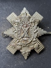Black Watch, Highland Cyclist Battalion, Genuine British Army Cap Badge.