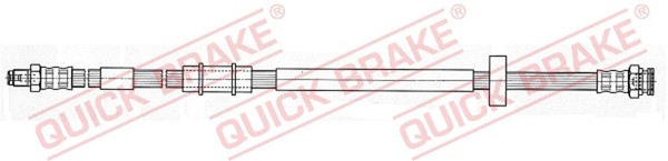 Quick Brake Bremsschlauch 37.931 FüR Idea Fiat Lancia Van 16V Multijet 350BXA1A-image