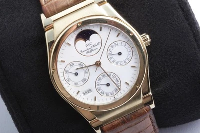 IWC Schaffhausen Ingenieur Ref. 3540 18K Gold Mondphase Ewiger Kalender Rev.202# - Bild 1 von 4