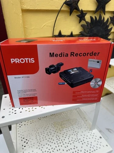 PROTIS Multi-function Media Recorder PT1190 DVD Recorder / Player HDMI USB. NEW