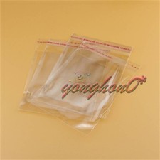 200PCS 3x7cm Wholesale Lots Self Adhesive Seal Plastic Bags #ff