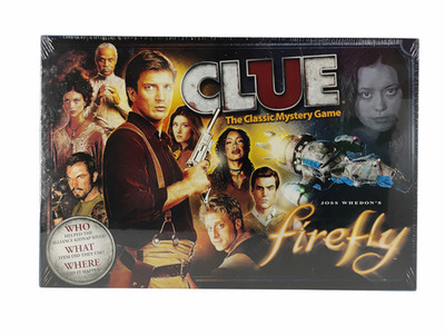 Clue: Firefly Collector's Edition Classic Mystery Board Game. New Sealed