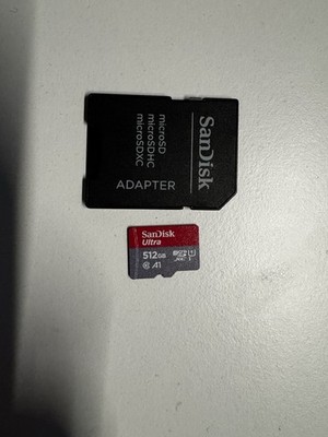 SanDisk Ultra 512GB, Class 10, microSD Karte