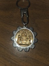 Keychain vintage BV Maria Pompei Ferrari Maserati Lancia Alfa Romeo Fiat 500 600
