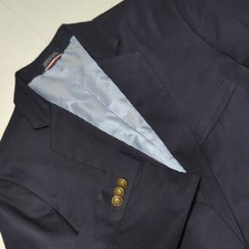 NEW Tommy Hilfiger Boys Two Button Alexander Blazer Navy Blue Size 20